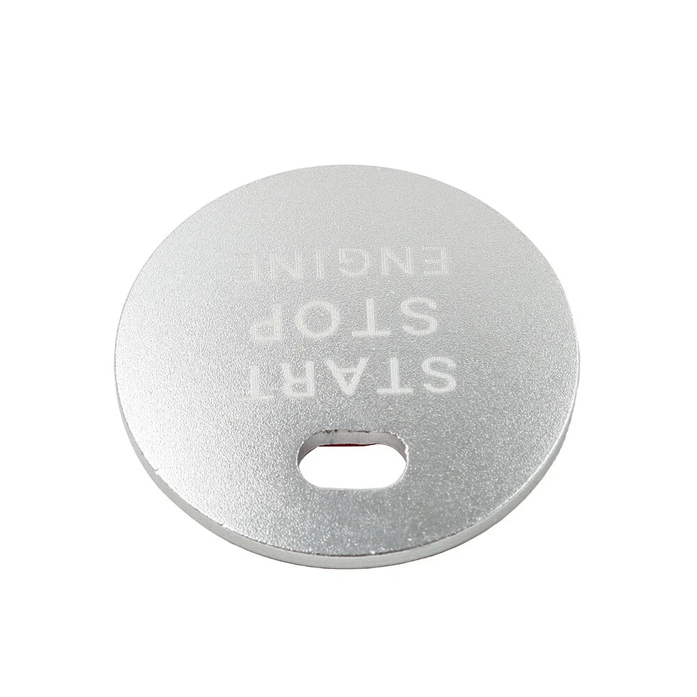 Silver Engine Start Push Button Cover Trim for Mazda 3 6 Atenza CX-5 (2014-2023)