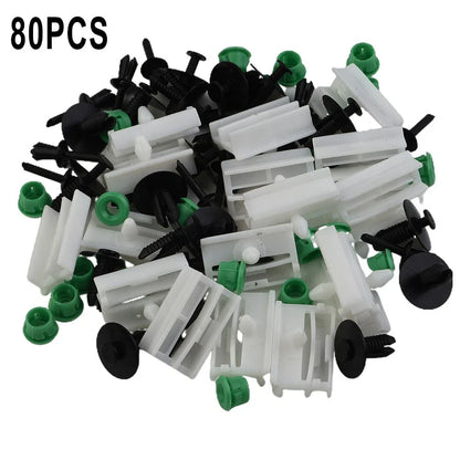 Clip 80pcs Side Sill Skirt Moulding Clip for BMW E36 M3 (1990–1999)