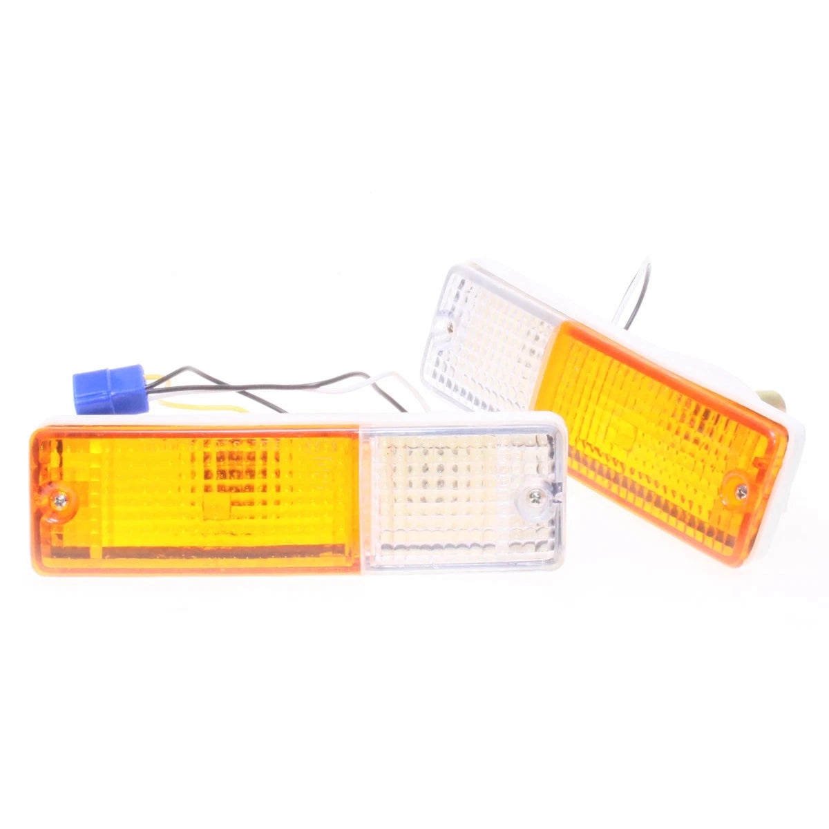 Set of 2 Front Turn Signal Lights for Nissan Datsun 720 Ute (1980–1989)