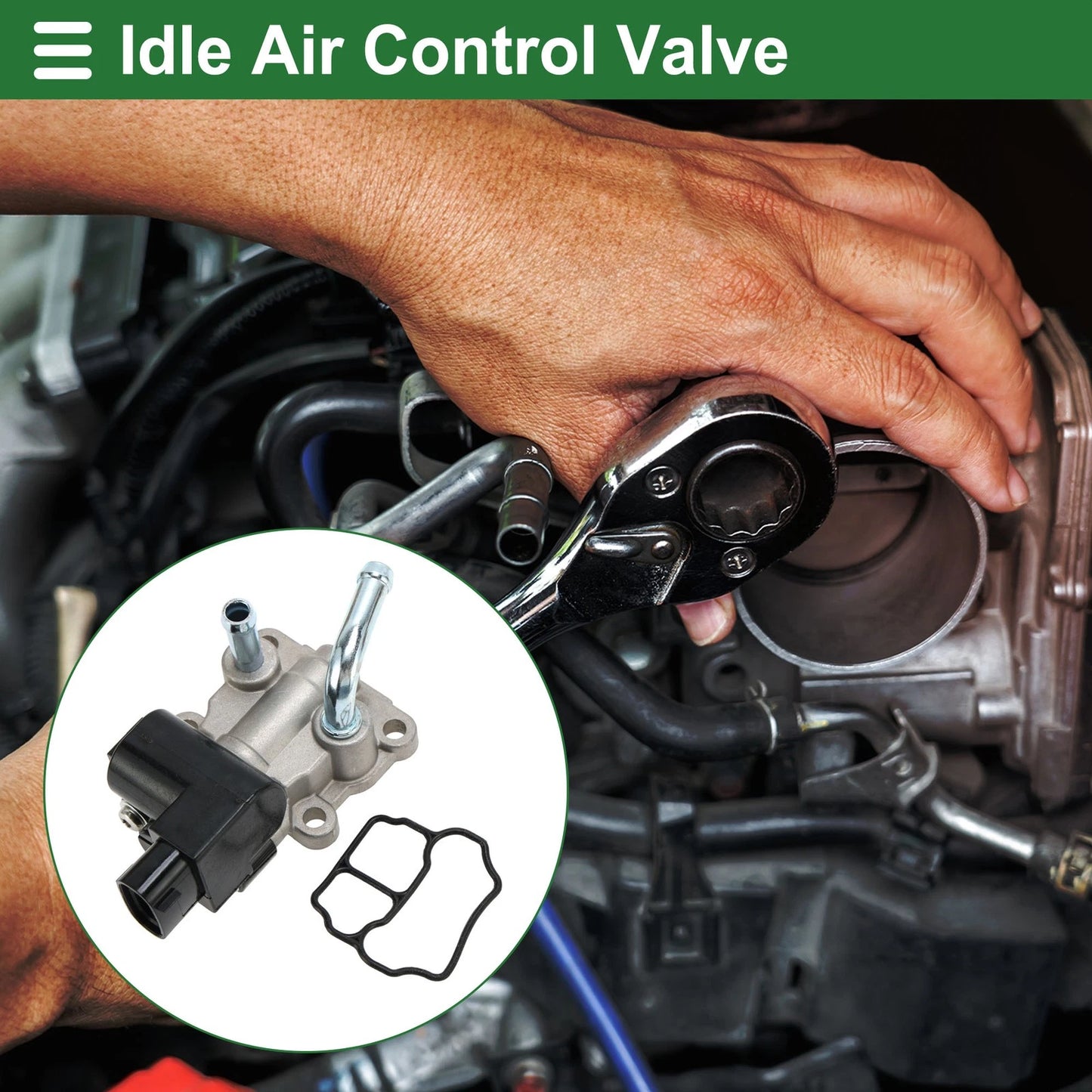 Idle Air Control Valve for Suzuki APV (2005–2018) - Replaces 1811776A31