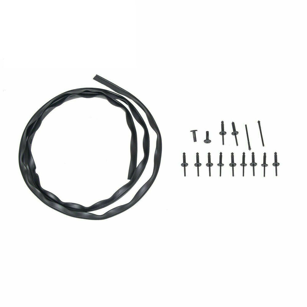 Front Hood Bumper Weatherstrip Seal for Dodge Challenger
