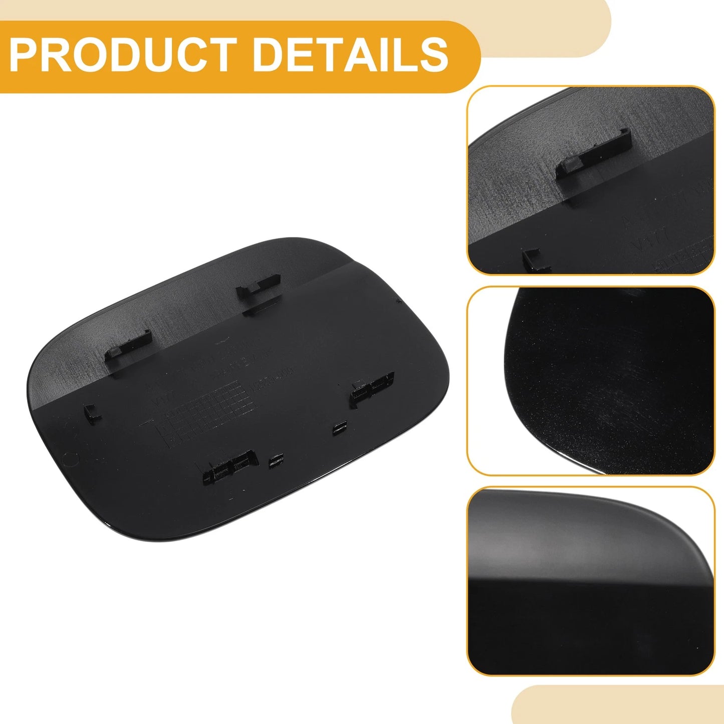 Fuel Tank Door Cap for Mercedes-Benz A180 (2019–2021) Clip Type No.A1777571800 Black