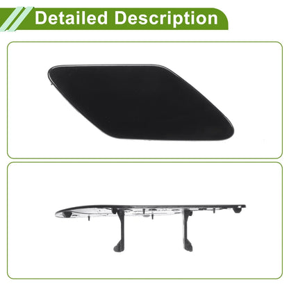 Washer Nozzle Cover for Porsche Cayenne 2011-2014 (2 x Black Caps)