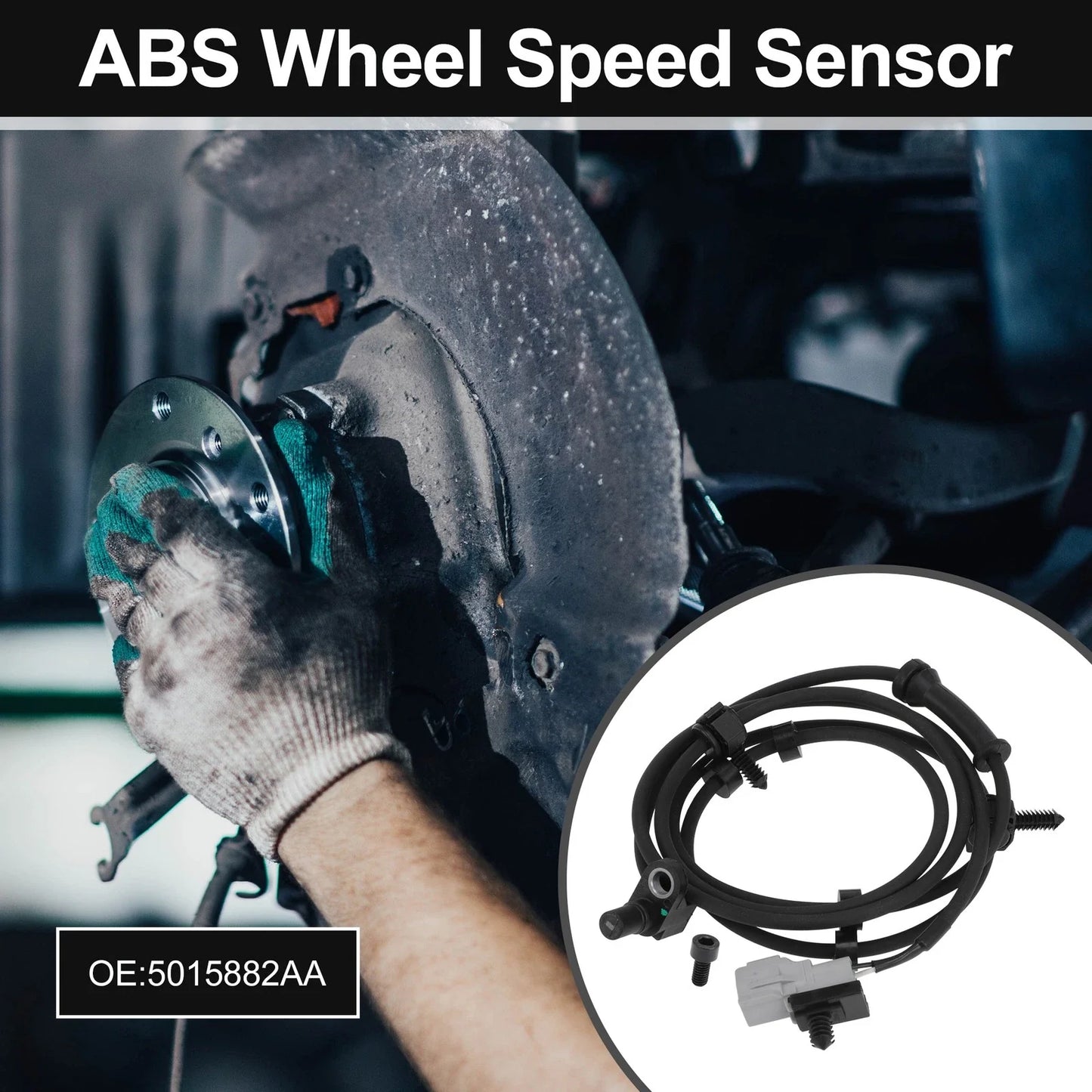 ABS Wheel Speed Sensor for Dodge Ram (2010-2018) - 1 x Rear Left/Right