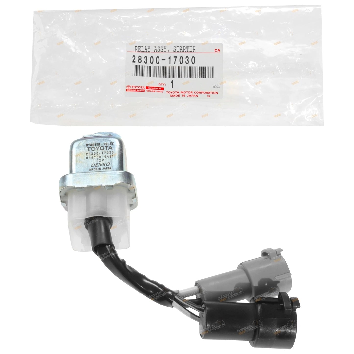 Starter Motor Relay for Toyota Landcruiser HZJ70 (1990–1999)
