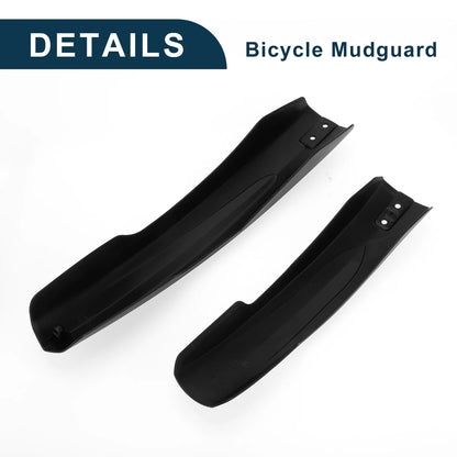 Set of 2 Mudguards for Road Bike MTB (13.19" Front, 17.91" Rear)
