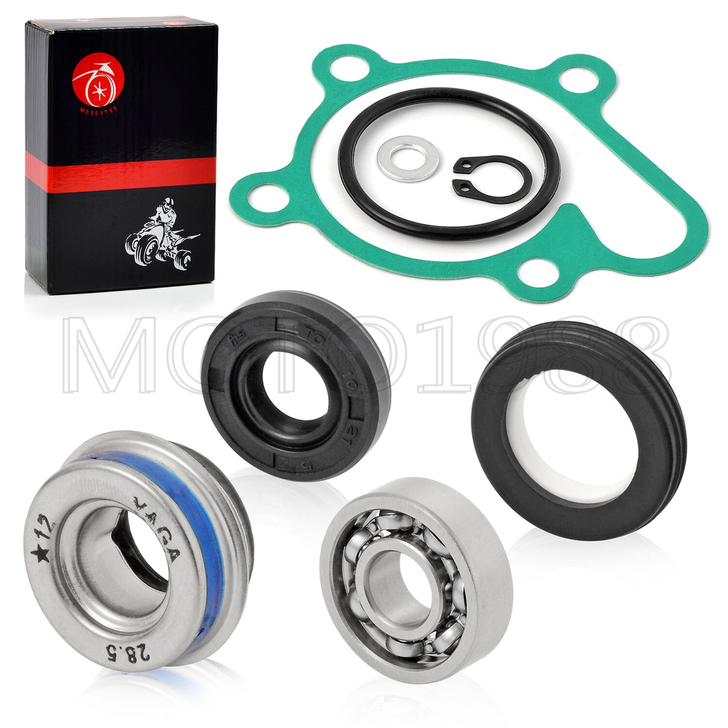 Water Pump Repair Kit for Yamaha Grizzly Kodiak Rhino (400–450)
