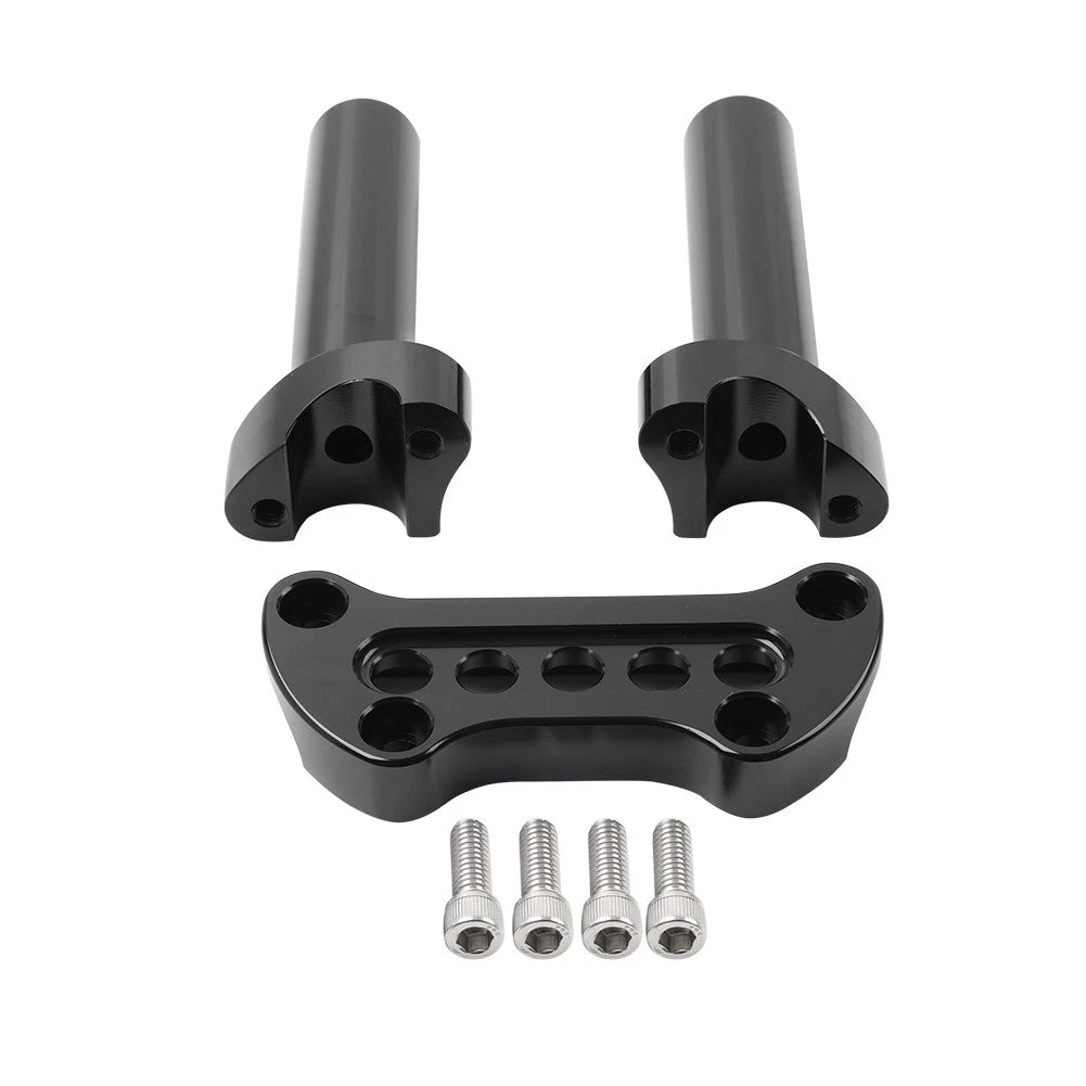 Pullback Handlebar Riser Top Clamp 8.5" for Harley Dyna (2012–2017)