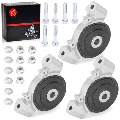 3 Pcs Engine Mount Isolator for Polaris Ranger RZR 570 900 1000 (2015–2023)