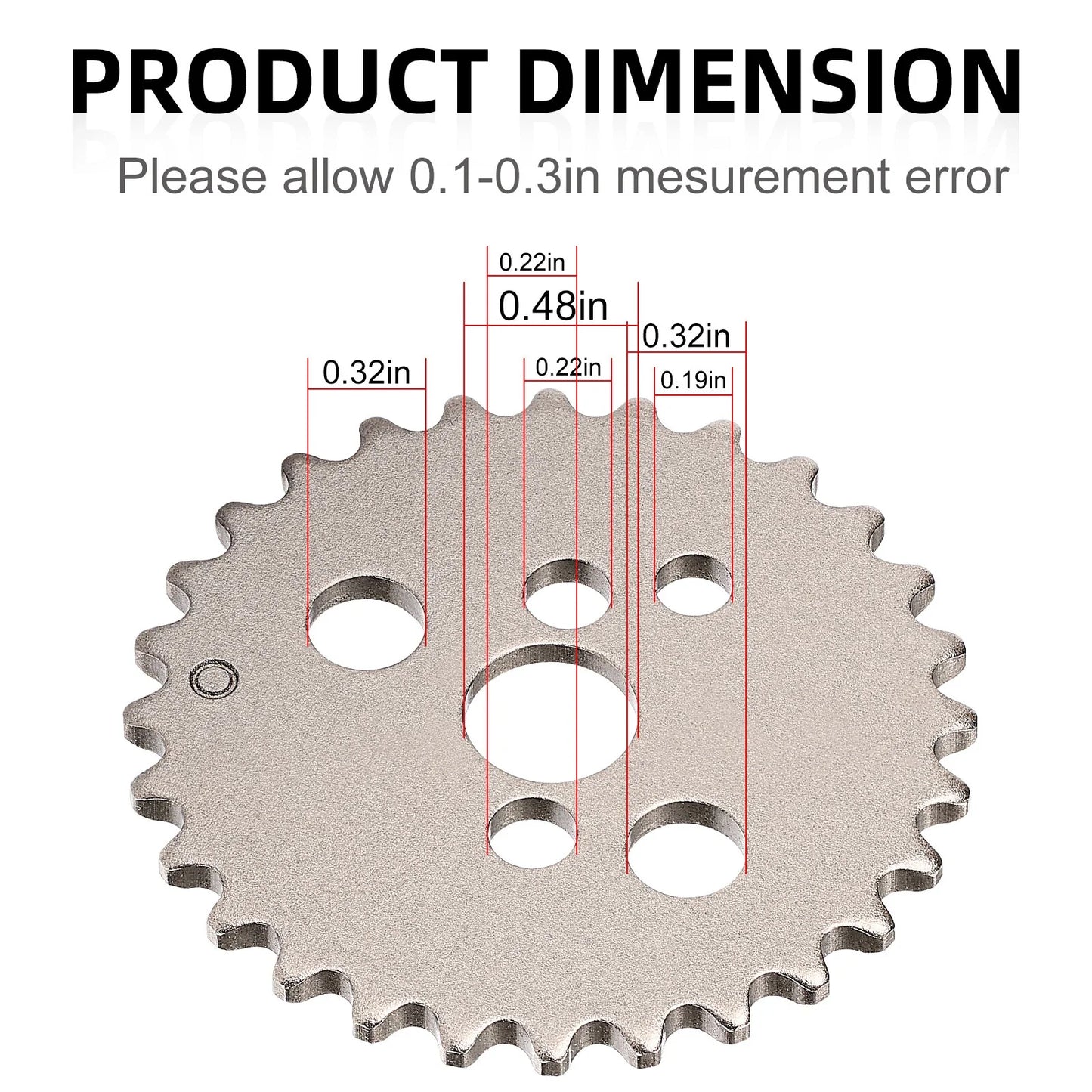 Cam Shaft Sprocket 28T for Honda CRF80F (2004–2013)