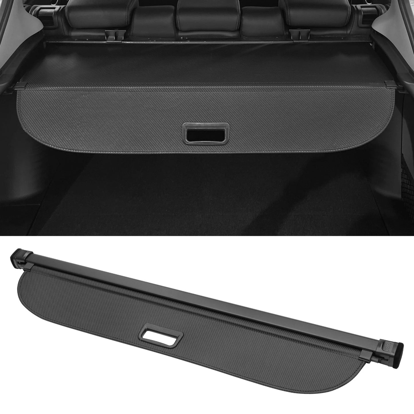 Retractable Cargo Cover for Toyota Corolla Cross (2022–2024) Black Carbon Fiber