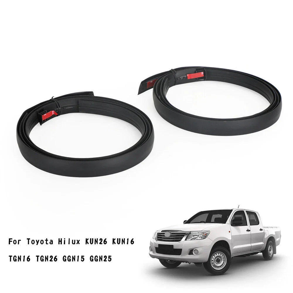 Dual Cab Roof Moulding Rubber Strip Set for 2005-2015 Toyota Hilux AU
