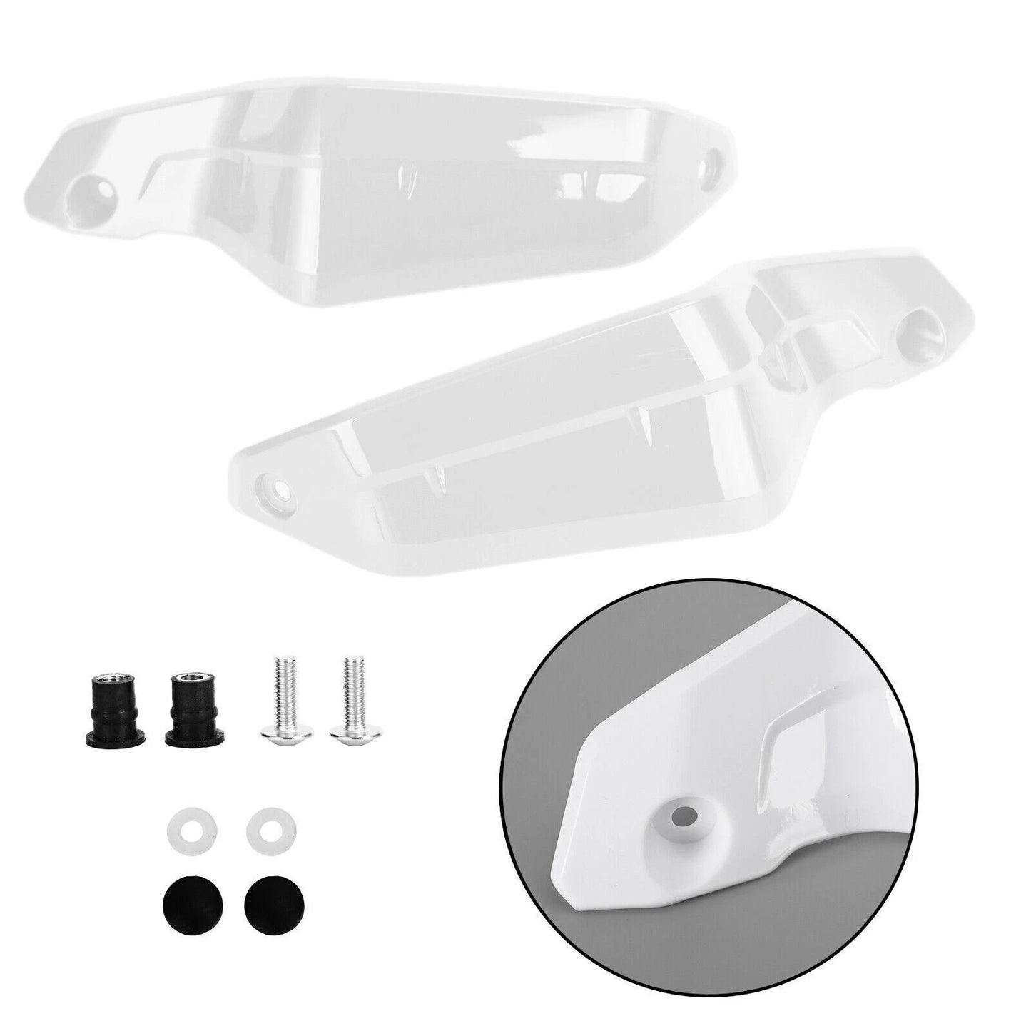 Pair of front fog lights for Audi A6 Avant 4F C6 (2009–2011)