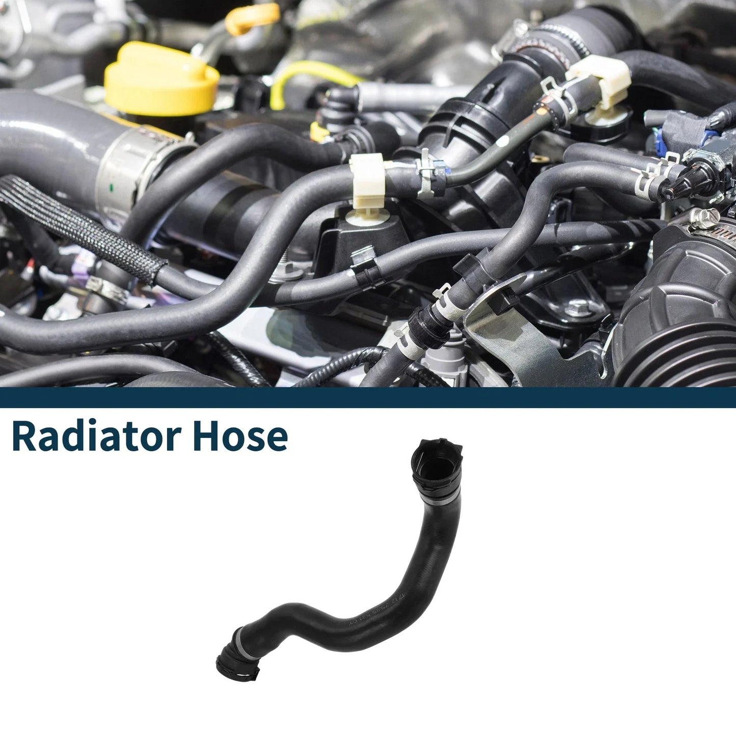 Radiator Hose for BMW X3 2.0L sDrive30i Cooling System (2018-2019)