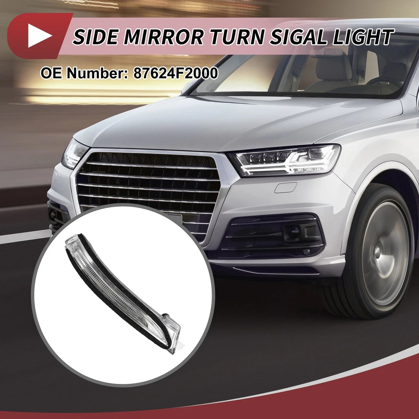 Car Mirror Turn Signal Light for Hyundai Elantra AD (2016-2020)
