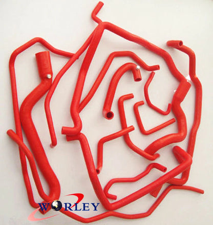 15PC Silicone Water/Coolant Hose for Renault 5 R5 GT Turbo (1988–1991)