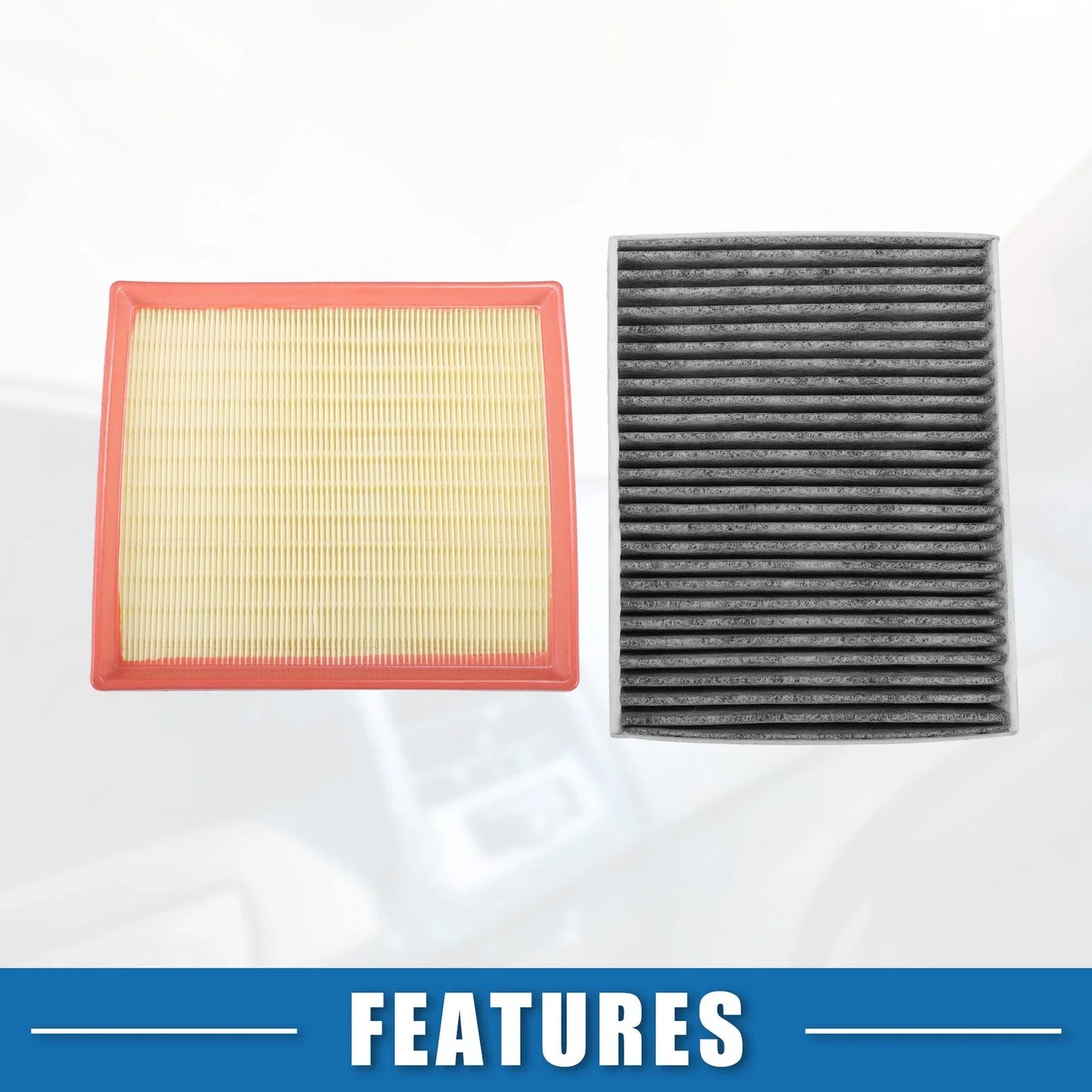 1 Set Cabin Air Filter for BMW 328i (2014-2016)