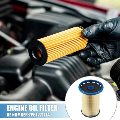 Engine Oil Filter No. 7P6127177A with O Ring for Volkswagen Touareg