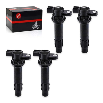 4PCS Ignition Coil for Yamaha Wave Runner FX1000 VX1100 Cruiser (1992–1999)