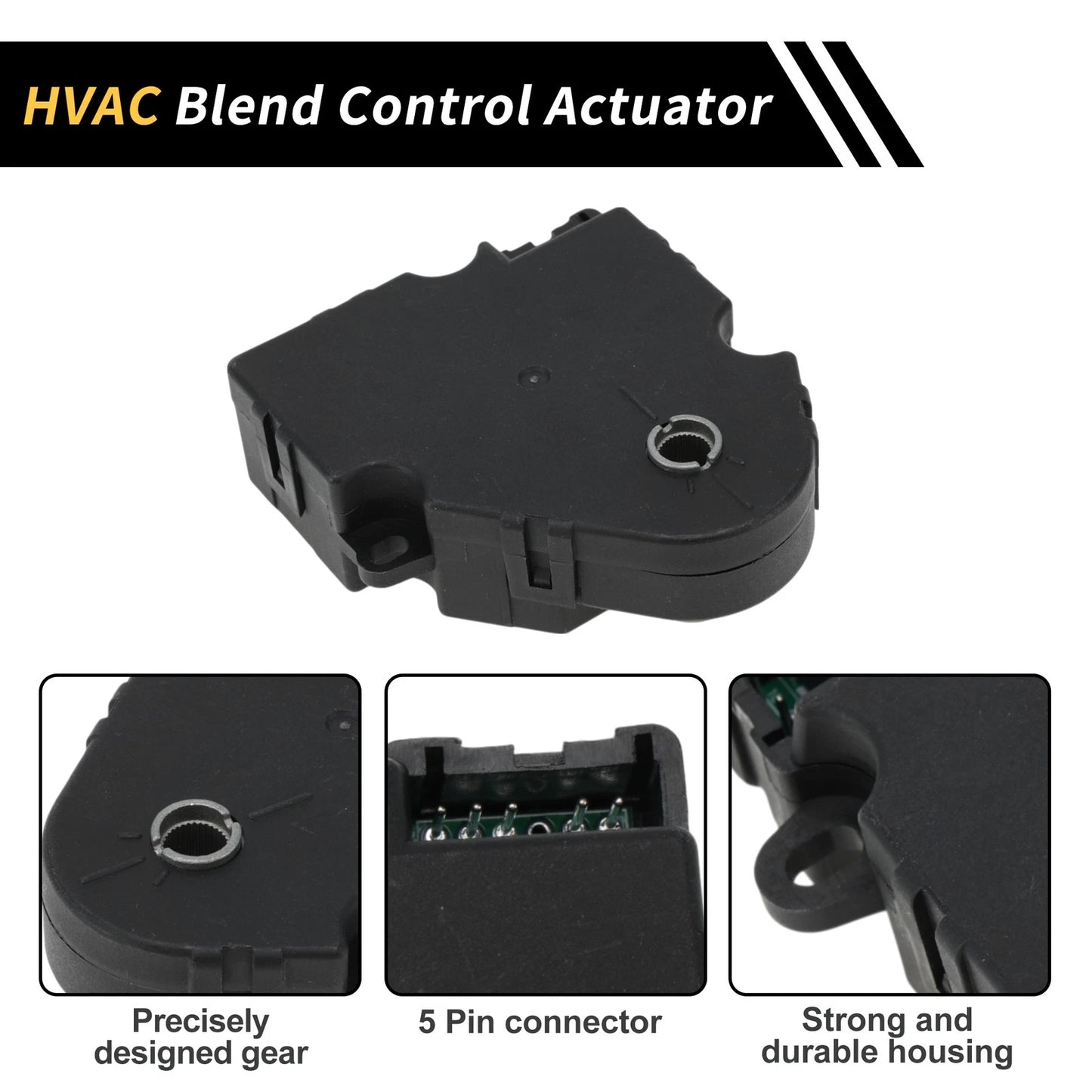 HVAC Heater Blend Door Actuator for GMC Envoy (2002) No. 89018539
