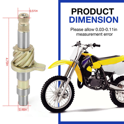Kick Start Shaft for Suzuki DS80 JR80 (1978–2004)