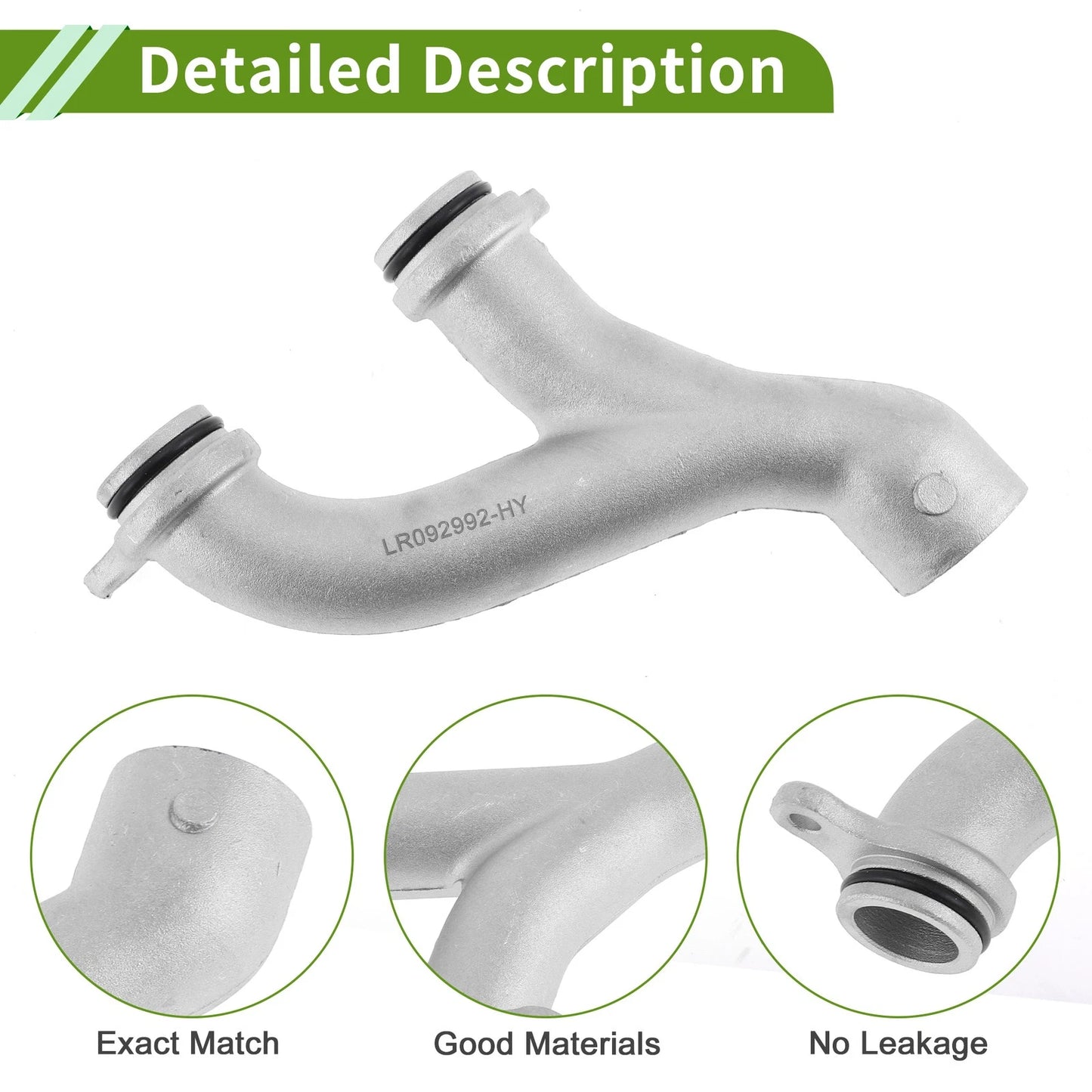 Radiator Hose for Land Rover Range Rover Sport (2010–2019) No.LR010733 Metal