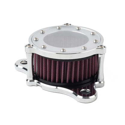 Red Air Cleaner Intake Filter Kit for Harley Sportster 1200 XL883 48 (1991-2021)