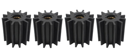 Set of 4 Neoprene Water Pump Impellers for Volvo Penta