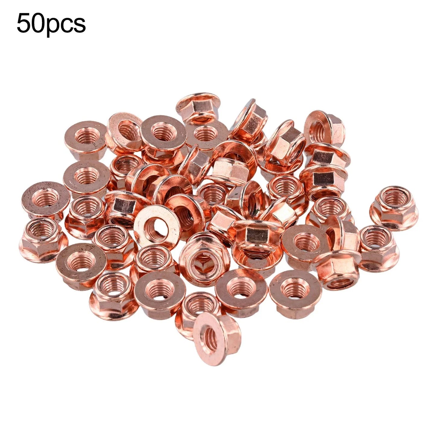 Lock Nuts / 50 x M8x1.25 / Exhaust Manifold for Car