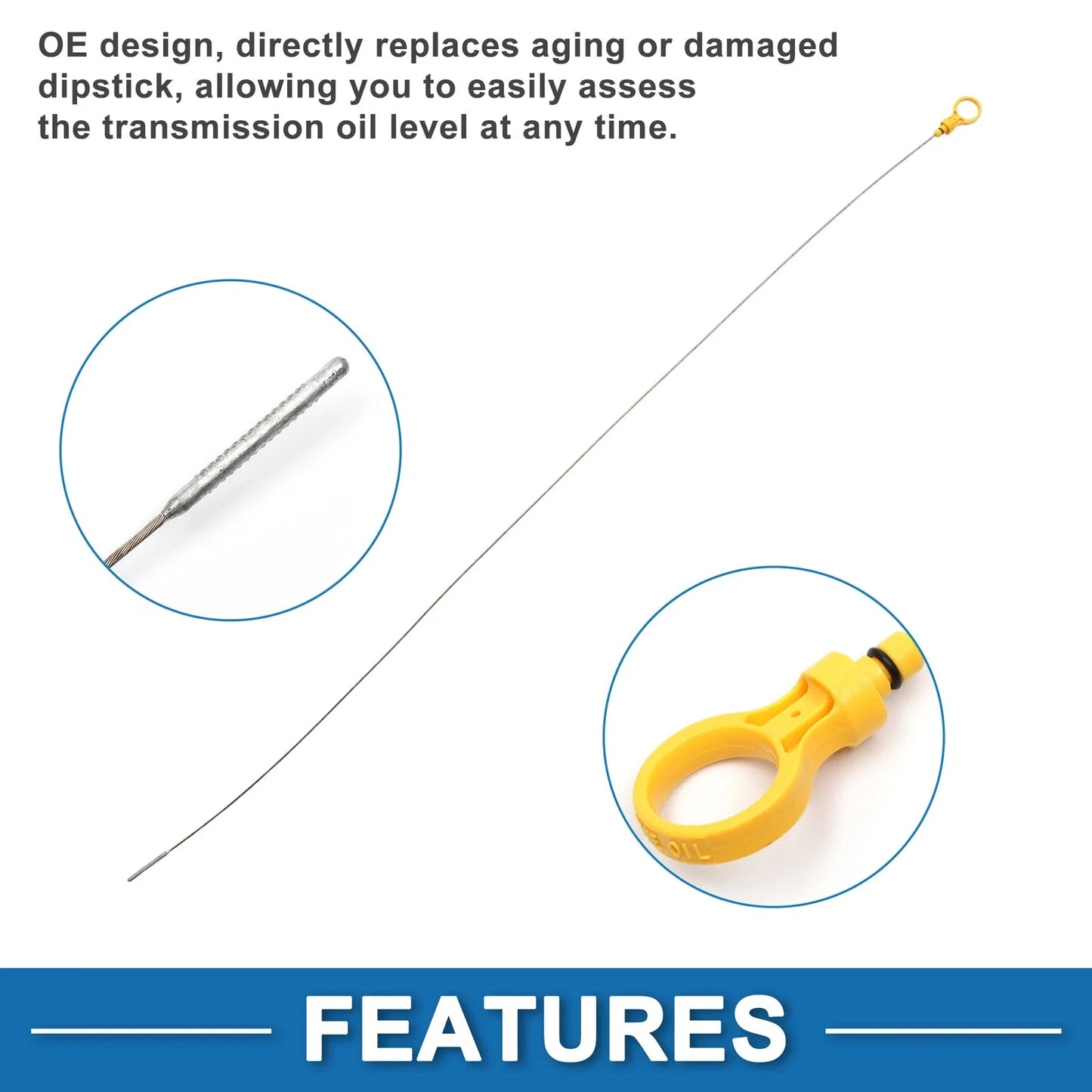 Engine Oil Dipstick for Chevrolet Express 2500 4.3L V6 (2003-2014)
