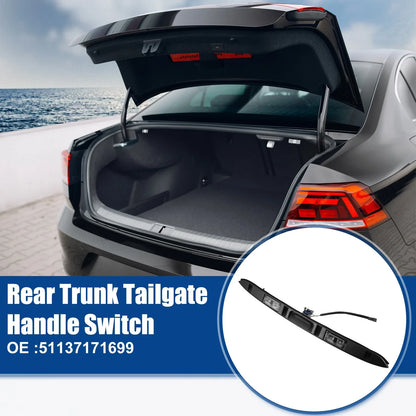 Rear Trunk Lock Release Handle Button Switch for BMW 325i 330i E46 (1998-2006)