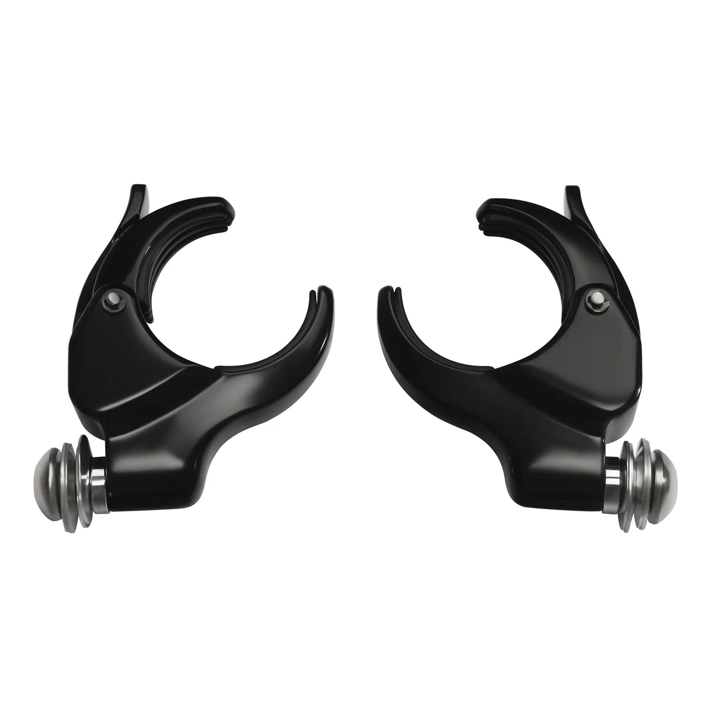 4 x 49mm Windshield Clamps for Harley Breakout FXBRS, Street Bob (2018-2024)