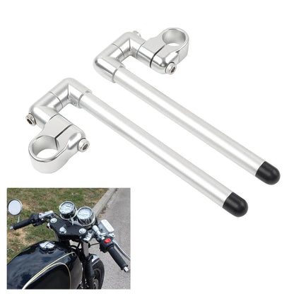 33MM Cafe Racer Clip-On Handlebar for Universal Motorcycle (7/8")