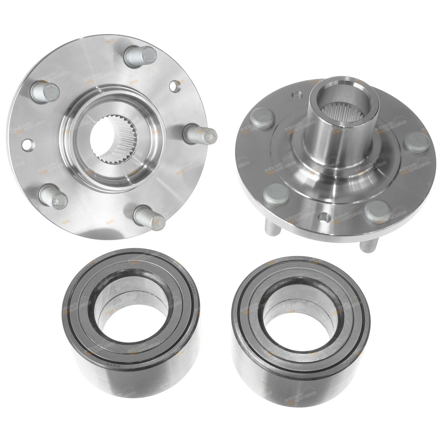 2X Front Wheel Bearing Hubs for Mazda CX-7 (2006–2010)