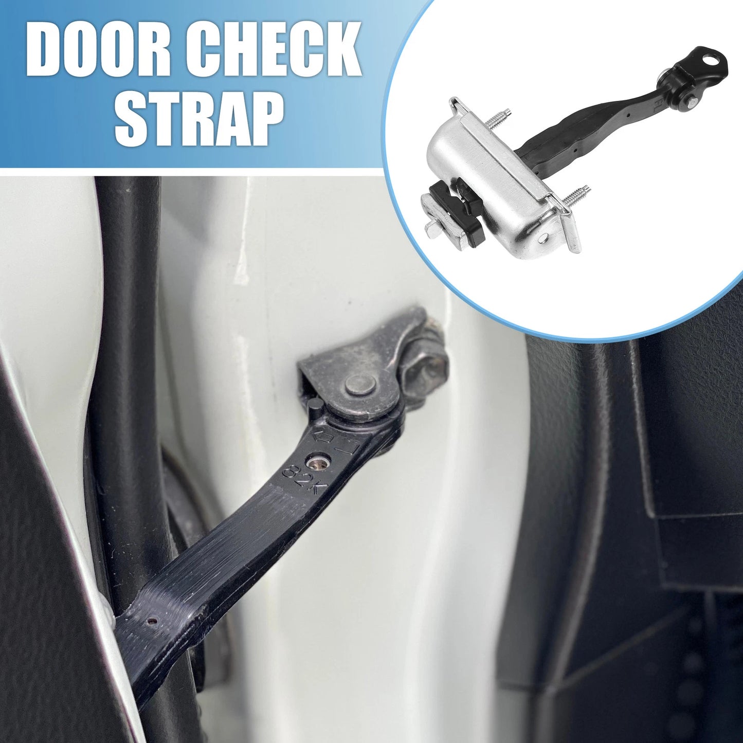 Door Check Stop Strap for Ford F-250 F-350 F-450 F-550 (2017–2019) No.FL3Z1623552A