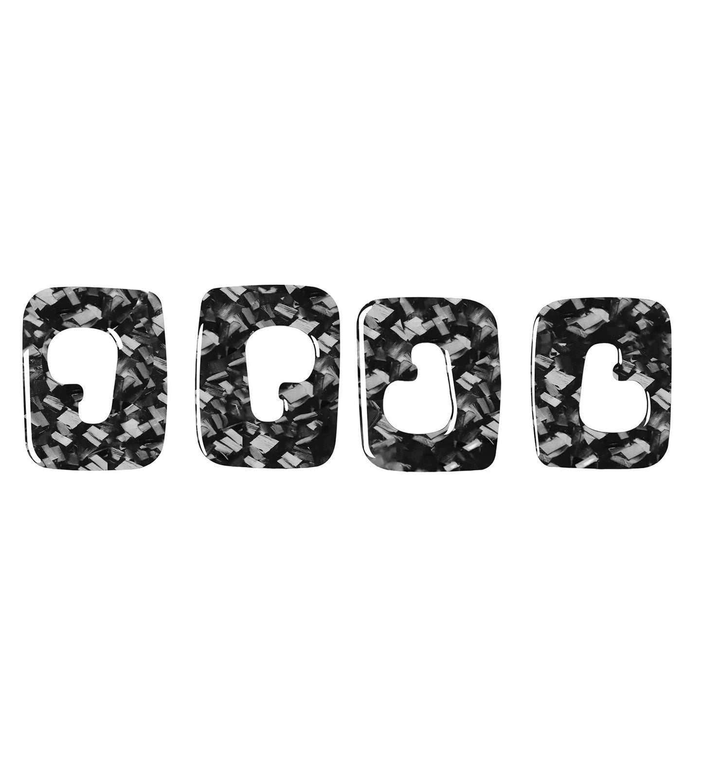 Interior Roof Top Hook Panel Cover Trim for Audi Q7 SQ7 (2016-2019) 4 x pcs