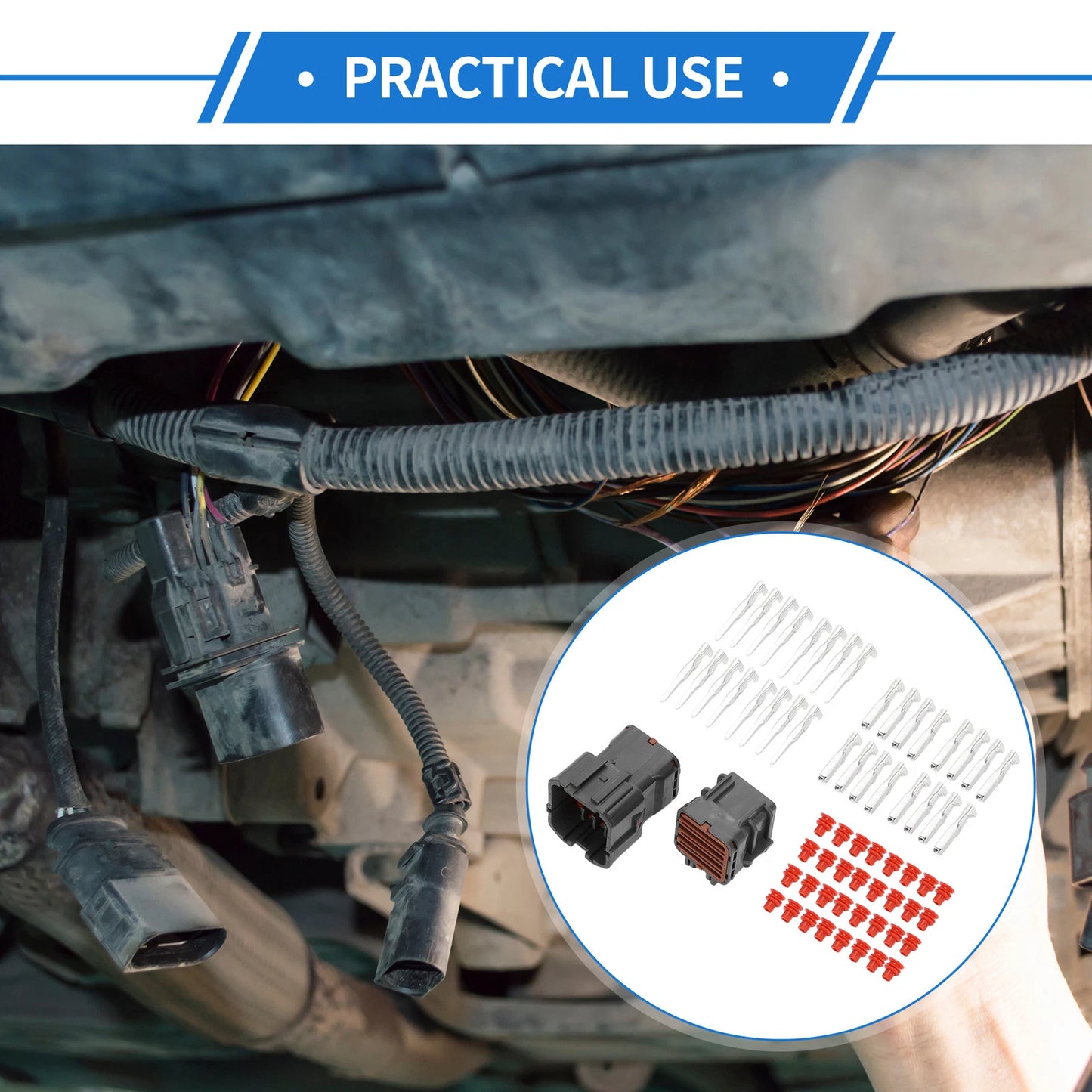 16 Pin Wiring Harness Connector Plug for Hyundai (2010–2020)