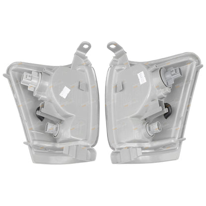 Set of 2 Clear Corner Indicator Lights for Toyota Hilux (1997–2001)