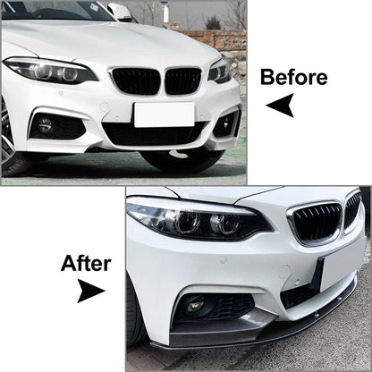 Bumper Spoiler Lip & Splitter Cover for BMW 2 Series F22 F23 M Sport (2014-2022)