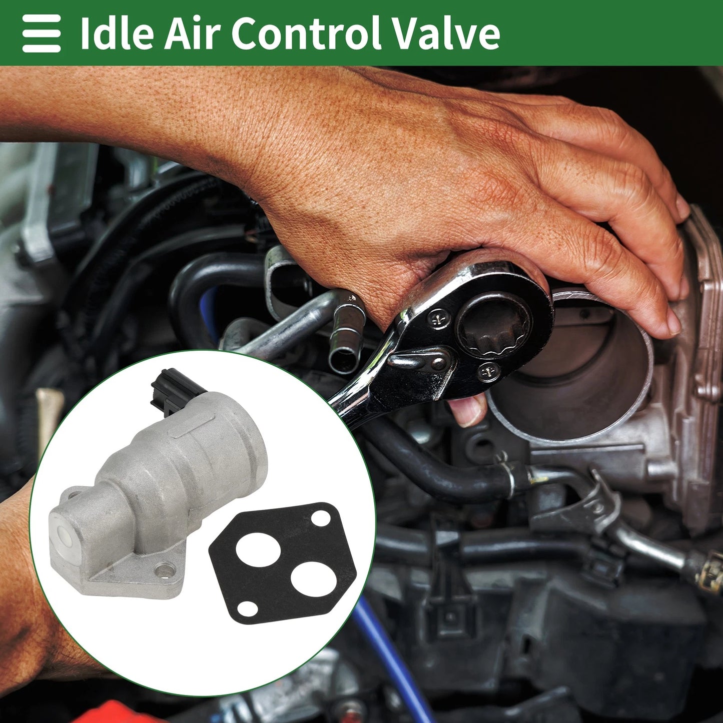 Idle Air Control Valve for Ford F-150 (1999–2000) No.XL3E9F715BA
