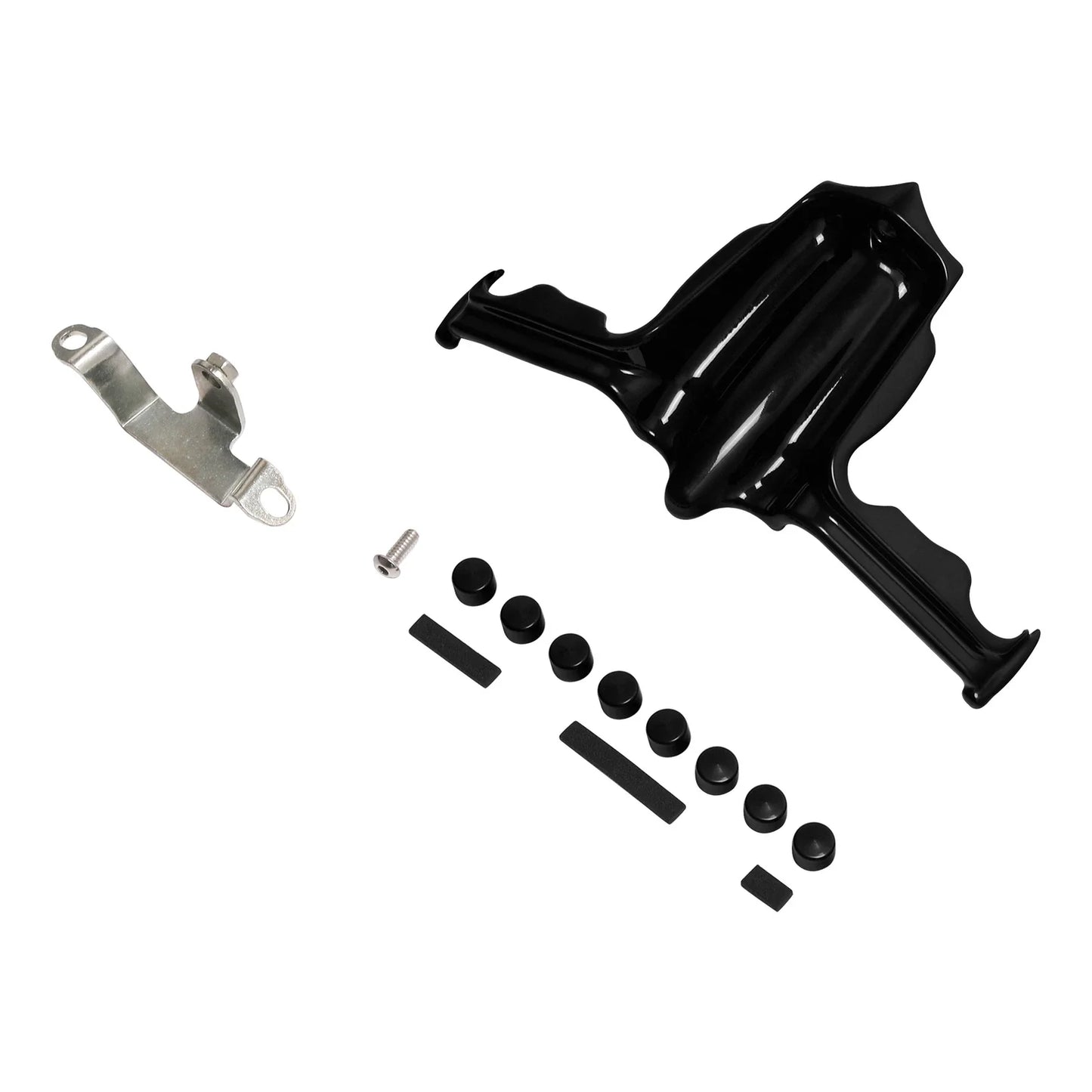 Black Tappet Block Accent for Harley Touring Dyna Fat Boy Twin Cam (1999-2017)