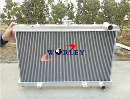 Alloy Radiator with Fan for Nissan Silvia S13 180SX 200SX (1988–1994)
