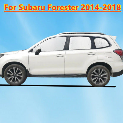 8x Front Side Rear Window Windshield Privacy Sunshade for Subaru Forester (2014–2018)