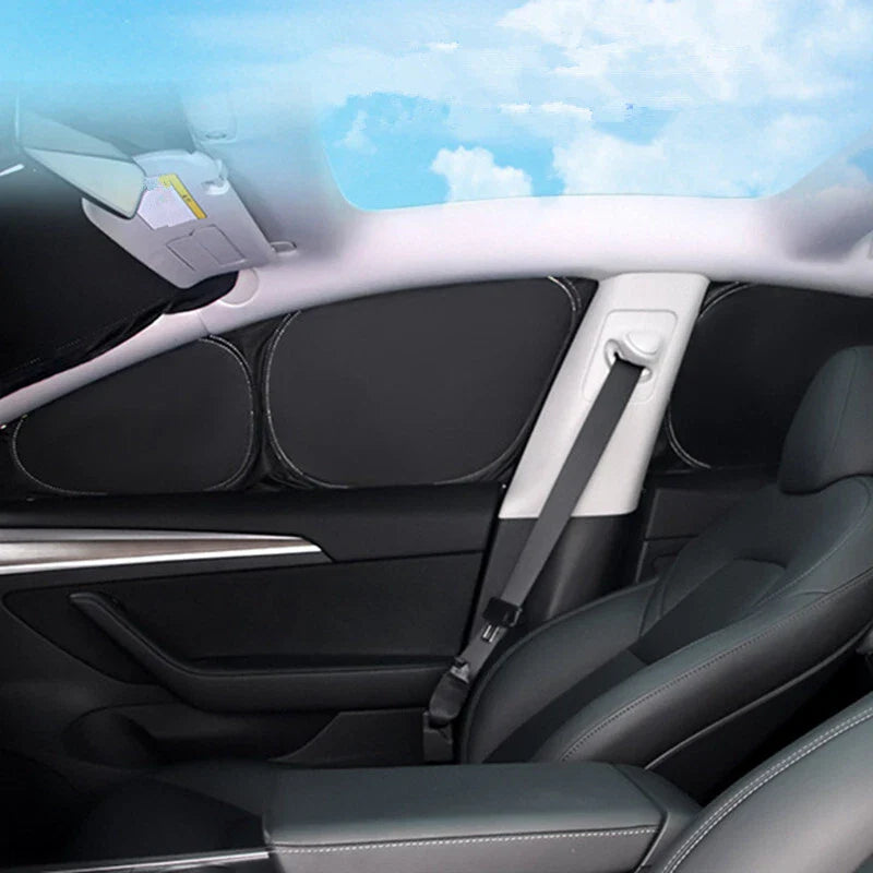 4 x Side Window Sunshade Privacy Light Shade Blind for Honda FIT (2008–2013)