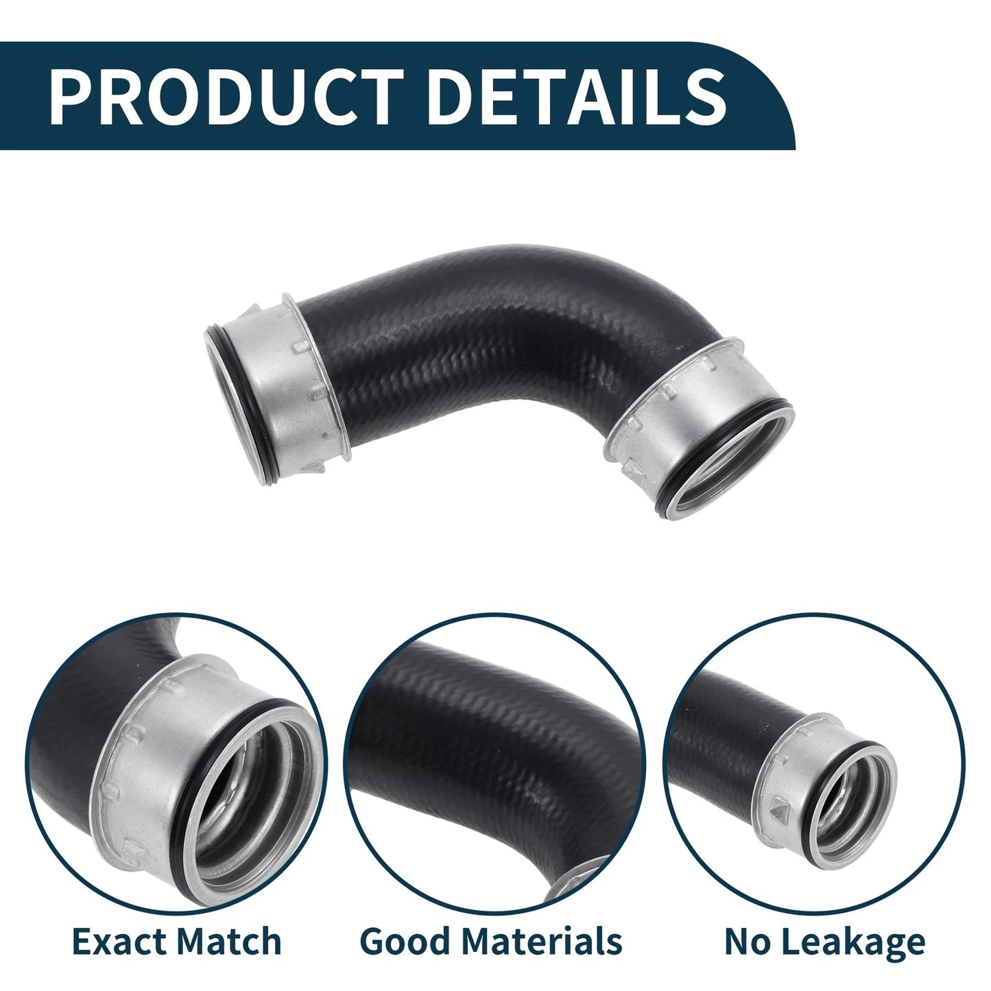 Radiator Hose for Skoda Octavia II 1.9 TDI (2004–2010) No. 1T0145790B