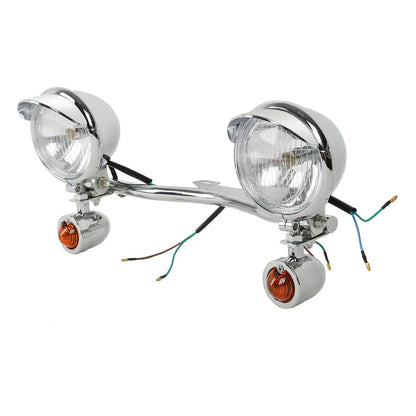 Passing Turn Signal Fog Lights for Harley Honda Yamaha Suzuki Cruiser