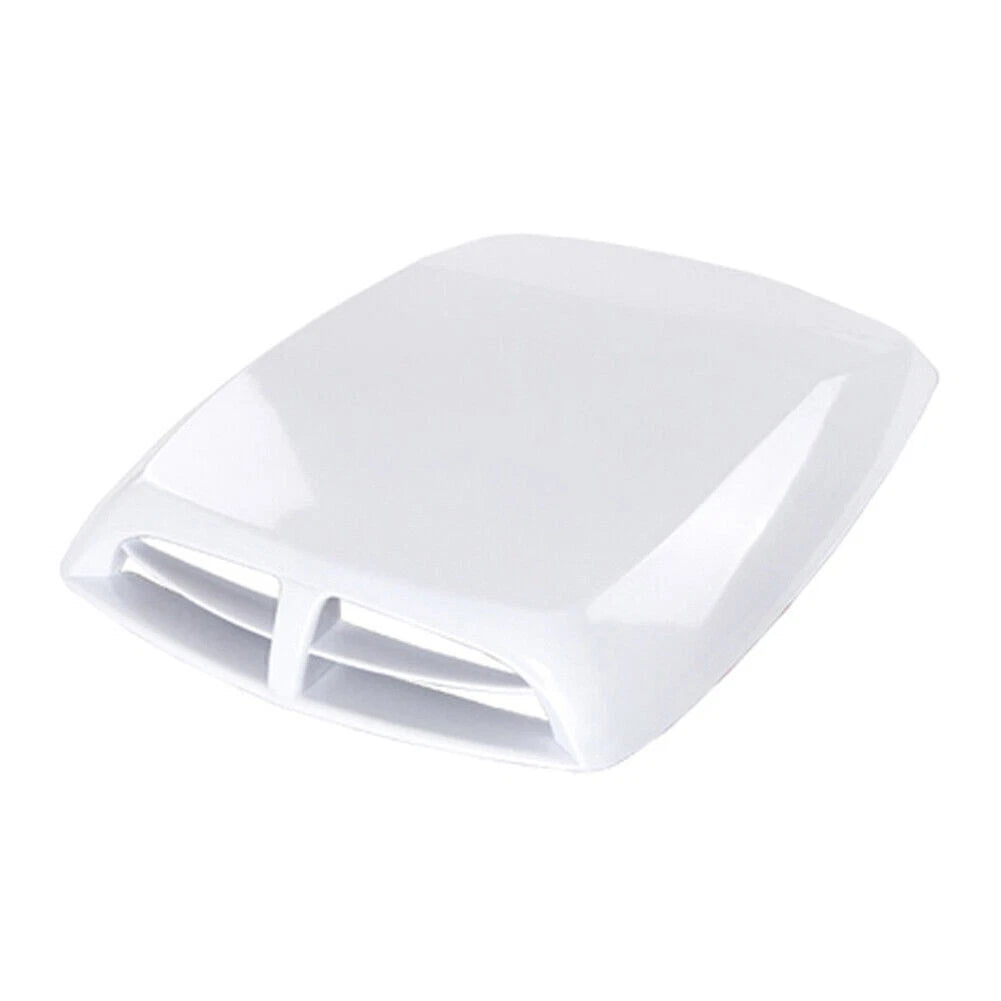 Universal Black Air Flow Intake Hood Scoop Vent Cover