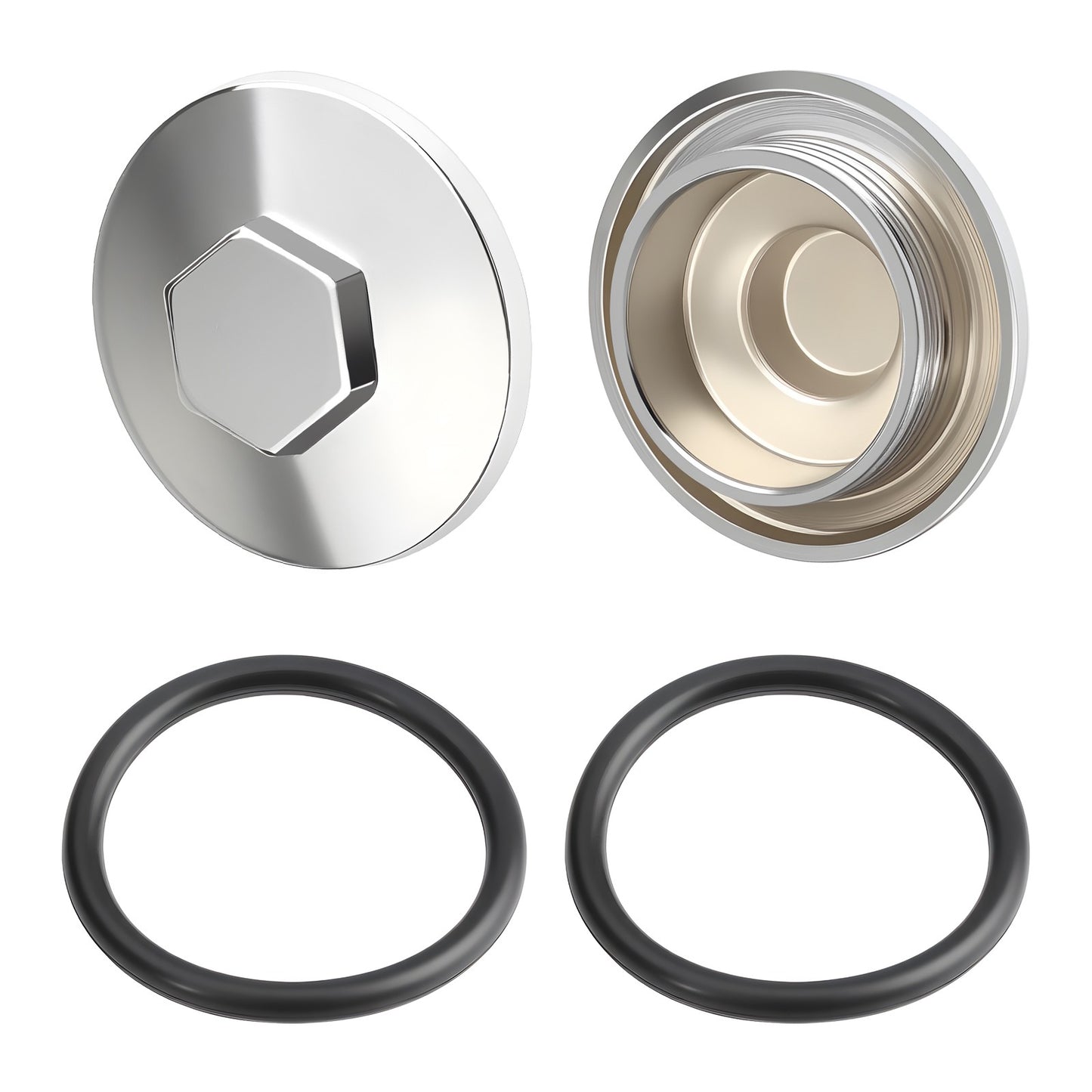 Set of 4 Engine Valve Tappet O-Ring for Honda