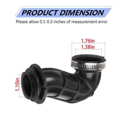 Airbox to Carburetor Boot for Yamaha TTR110E (2008–2009, 2011–2024)