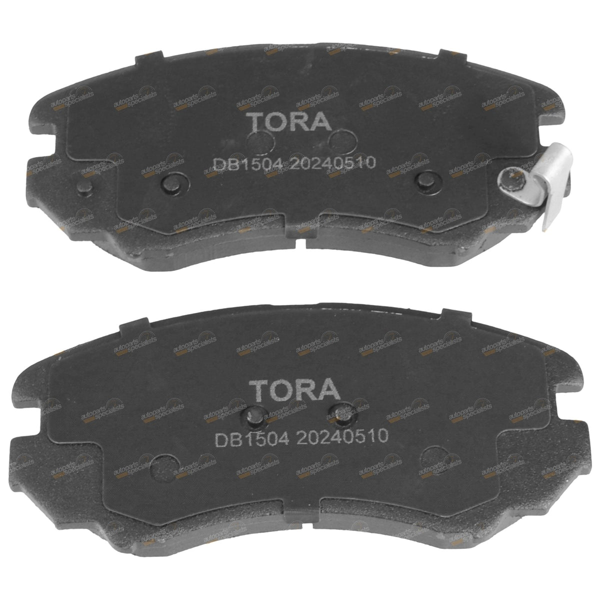 Front Disc Brake Pads Set for Kia Soul (2009–2010)